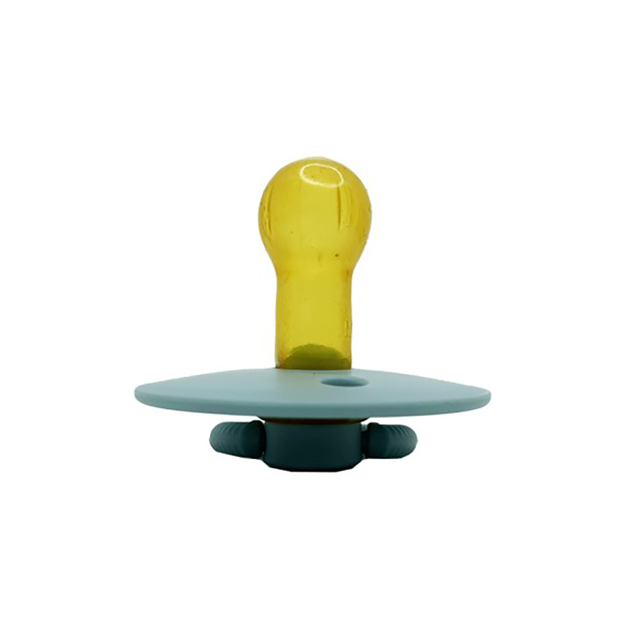 Дитяча пустушка латексна Mega Zayka MGZ-0527-6 кругла, від 12 міс