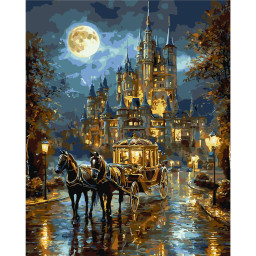 Картина по номерам "Путь к волшебному дворцу" Origami LW3026-01 с красками металлик 40х50 см Картина по номерам "Путь к волшебному дворцу" Origami LW3026-01 с красками металлик 40х50 см