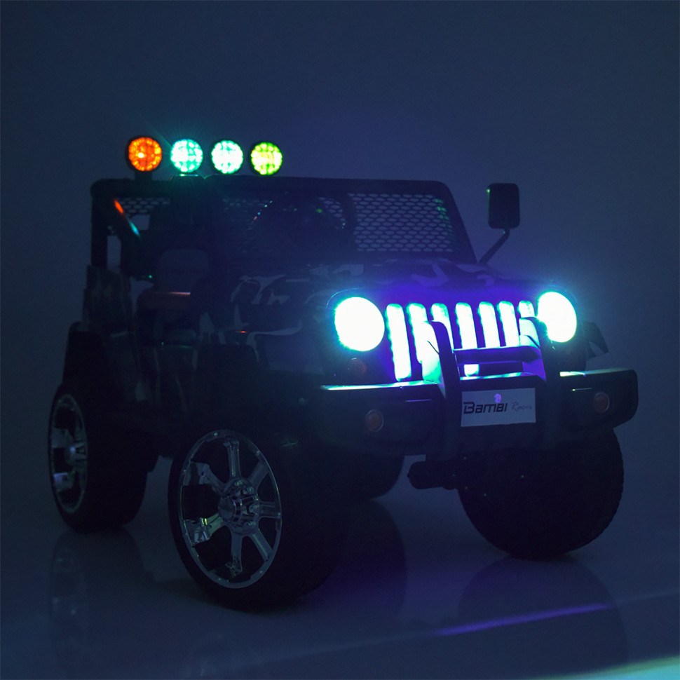 Детский электромобиль джип Bambi Racer M 3237EBLR-3 до 30 кг