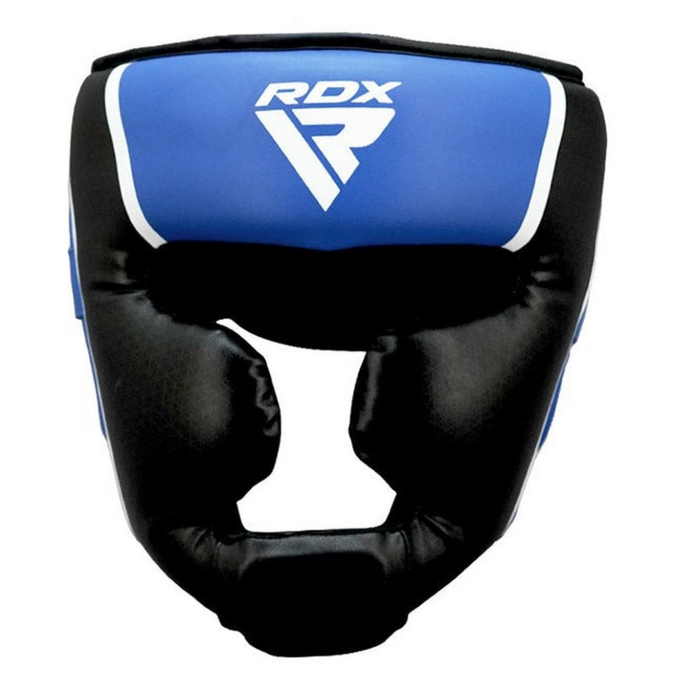 Боксерский шлем AURA PLUS T-17 RDX Inc Limited HGR-T17UB-S+ Blue/Black, S (капа в комплекте)