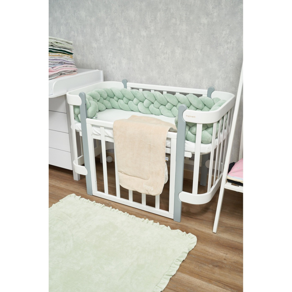 Килимок декоративний Twins 5000-KTLW-207 з рюшкою 110 х 90 см