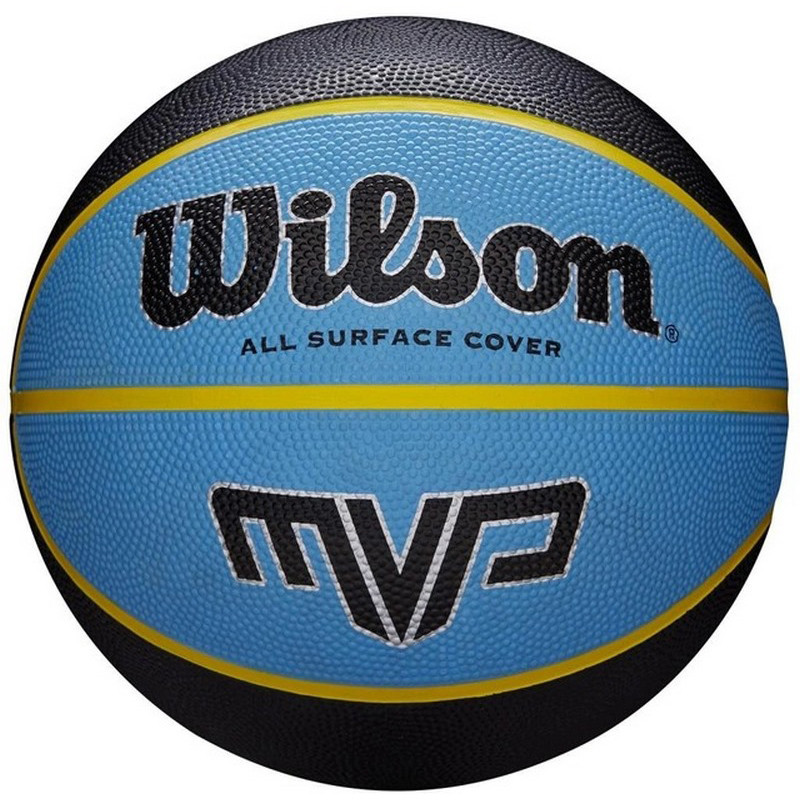 Мяч баскетбольный MVP 275 Wilson WTB9017XB05 black/blue № 5