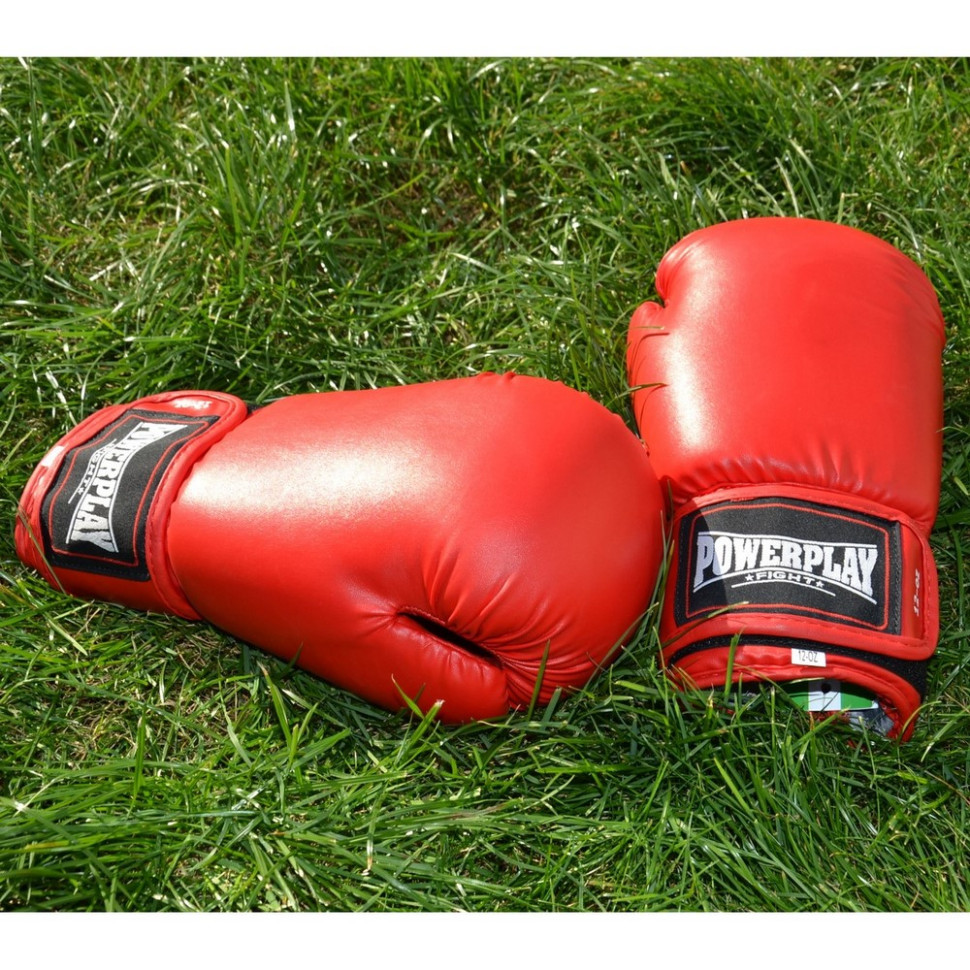 Боксерські рукавиці 3004 Classic PowerPlay PP_3004_8oz_Red, розмір 8 унцій