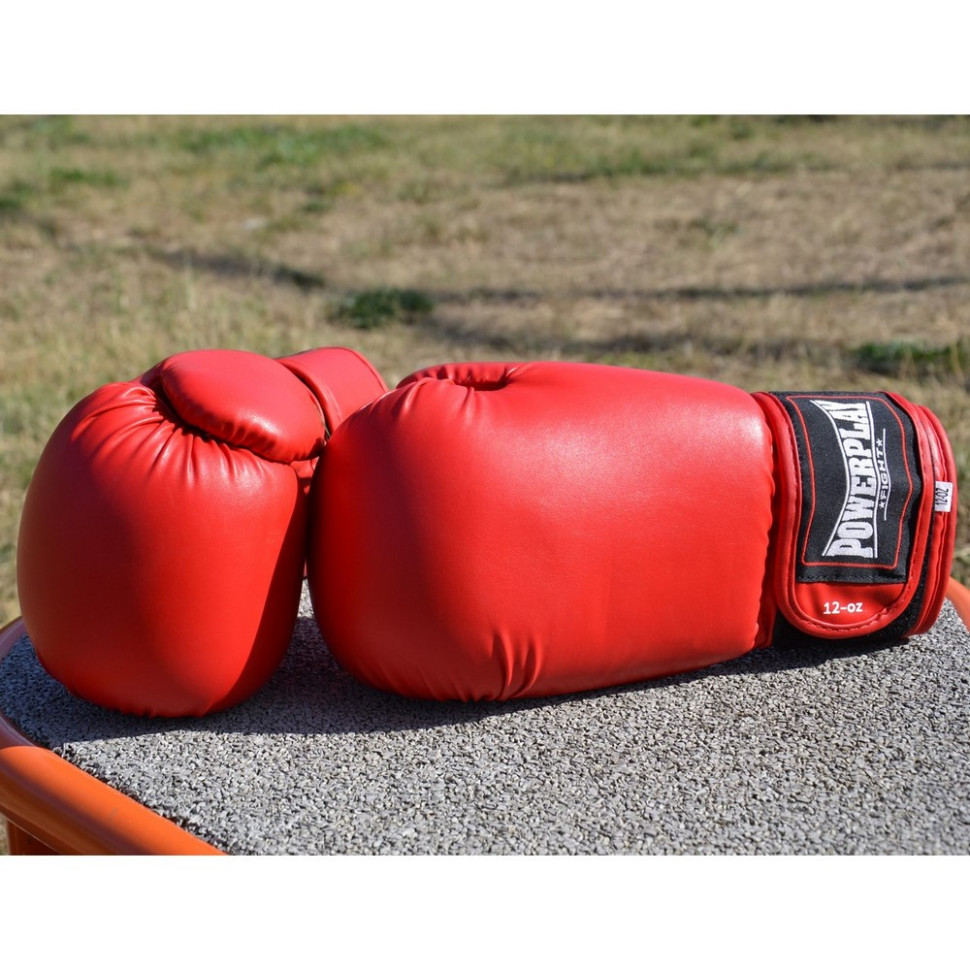 Боксерські рукавиці 3004 Classic PowerPlay PP_3004_8oz_Red, розмір 8 унцій