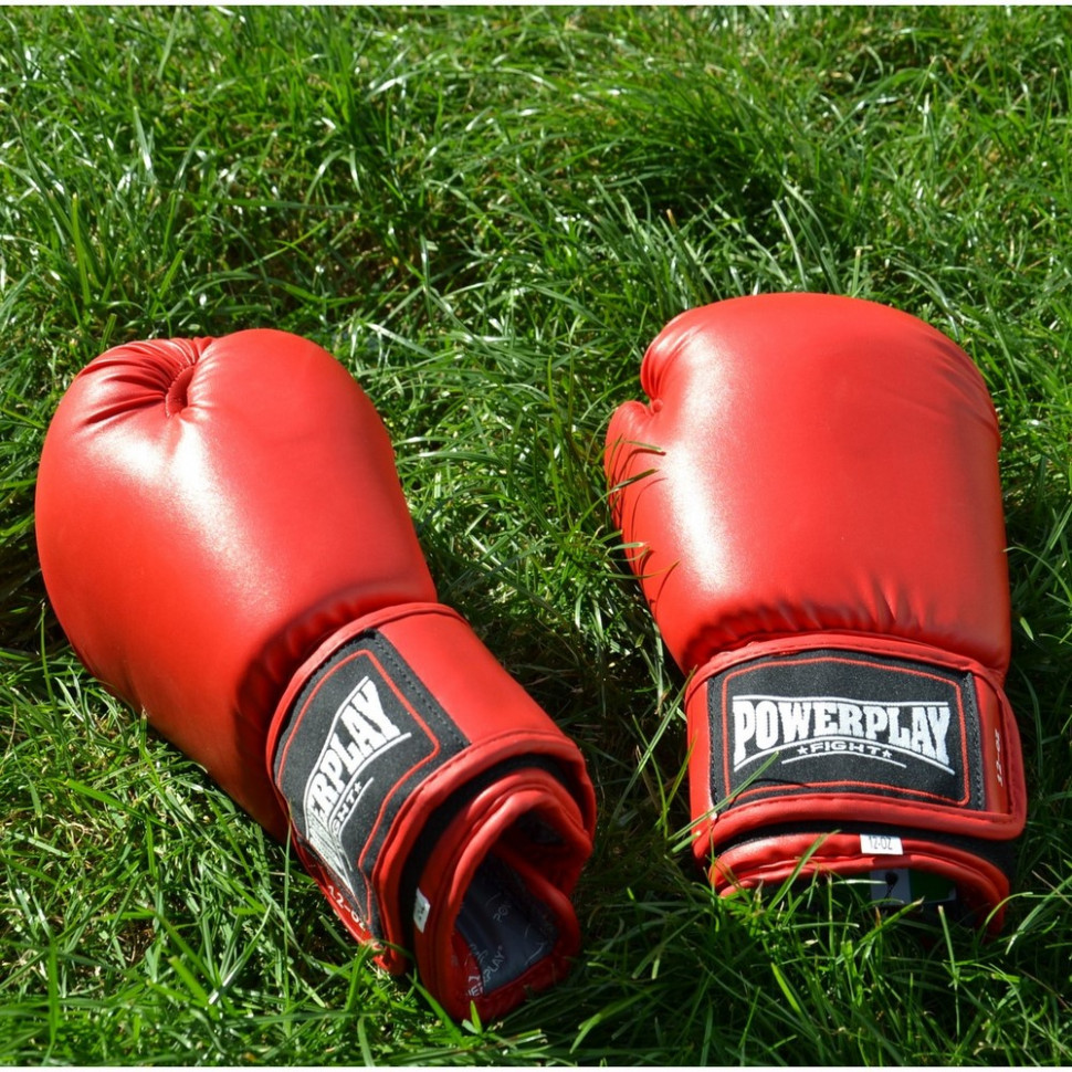 Боксерські рукавиці 3004 Classic PowerPlay PP_3004_8oz_Red, розмір 8 унцій