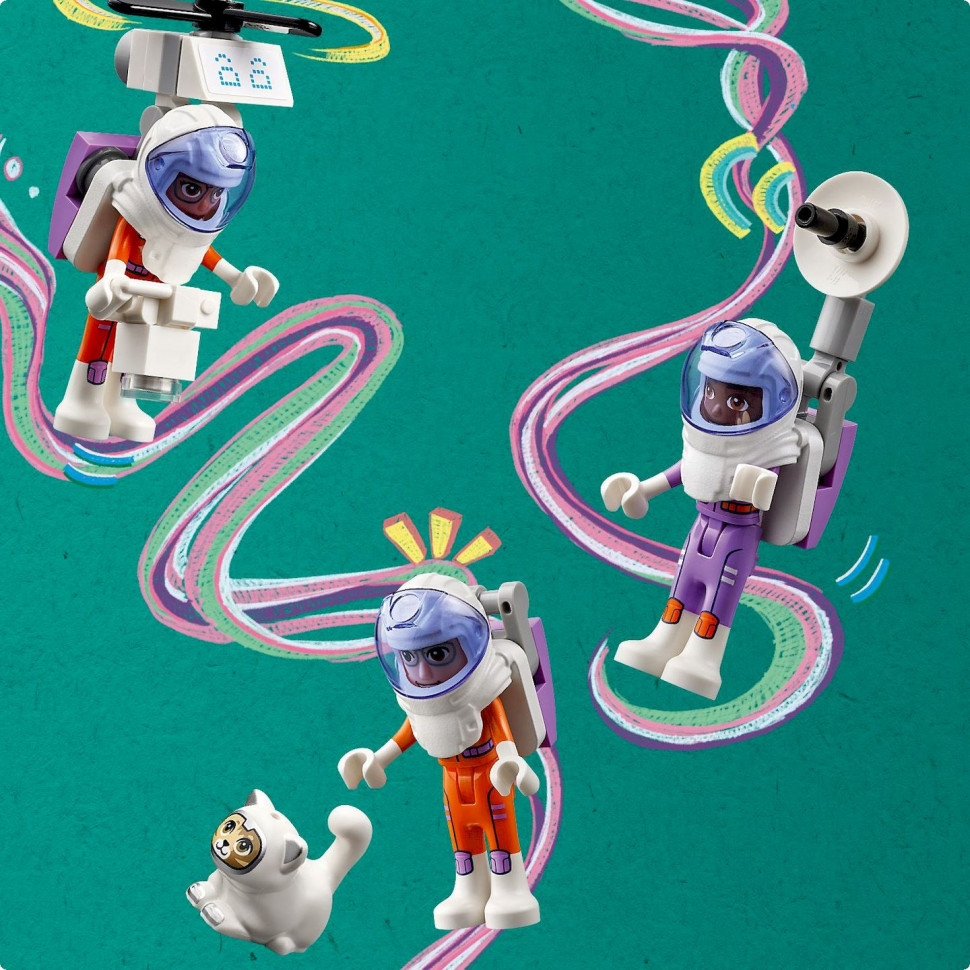 Конструктор Космическая база на Марсе и ракете LEGO Friends 42605, 981 деталь