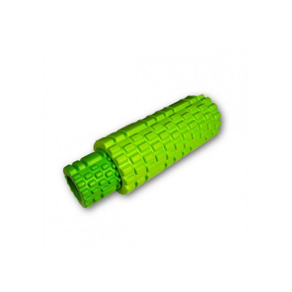 Масажний ролик Grid Roller Double EasyFit EF-7737-6-Gr 33 см, Салатовий