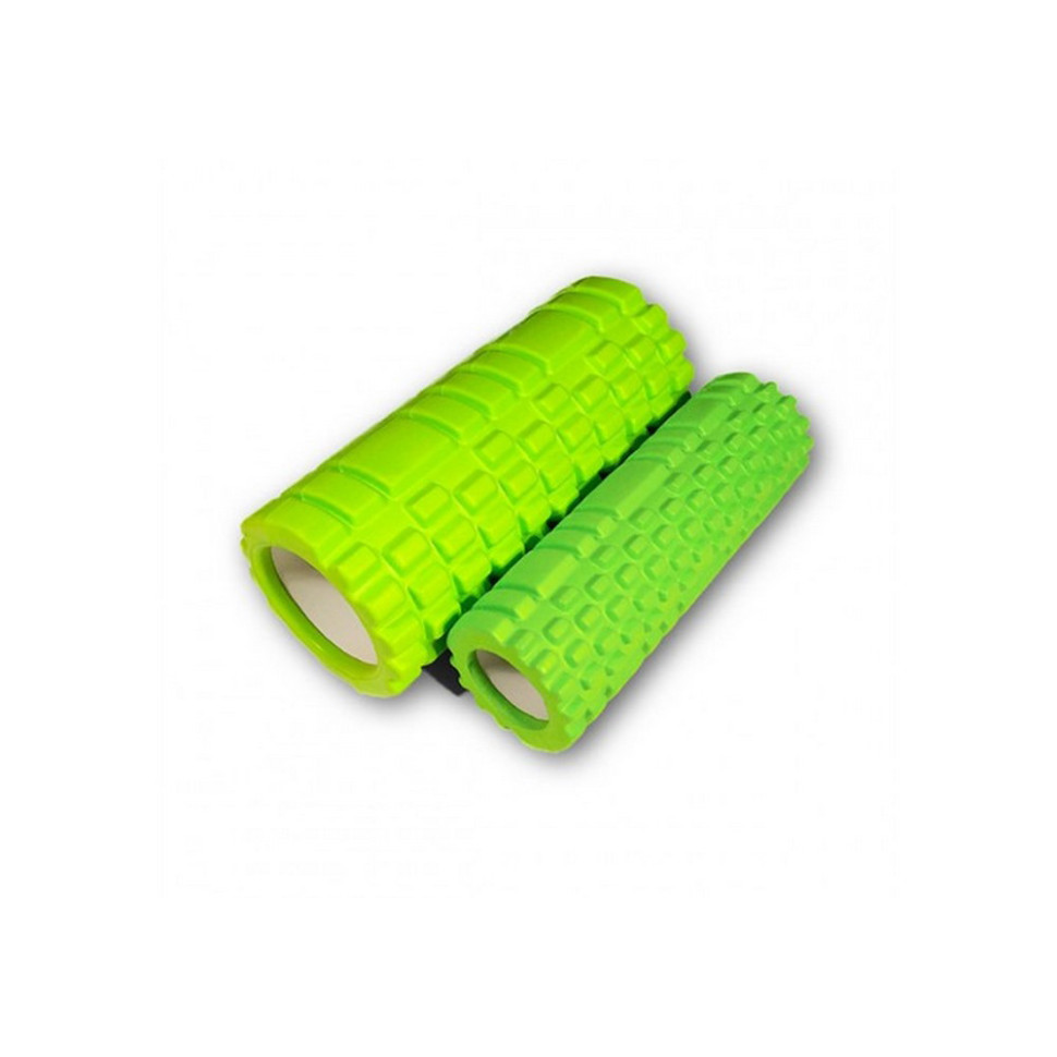 Масажний ролик Grid Roller Double EasyFit EF-7737-6-Gr 33 см, Салатовий