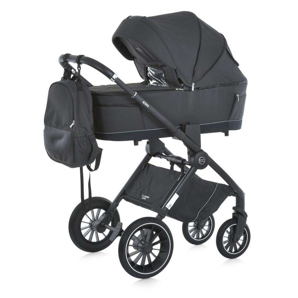 Коляска детская универсальная 2 в 1 ERA El Camino ME 1100 Midnight Gray