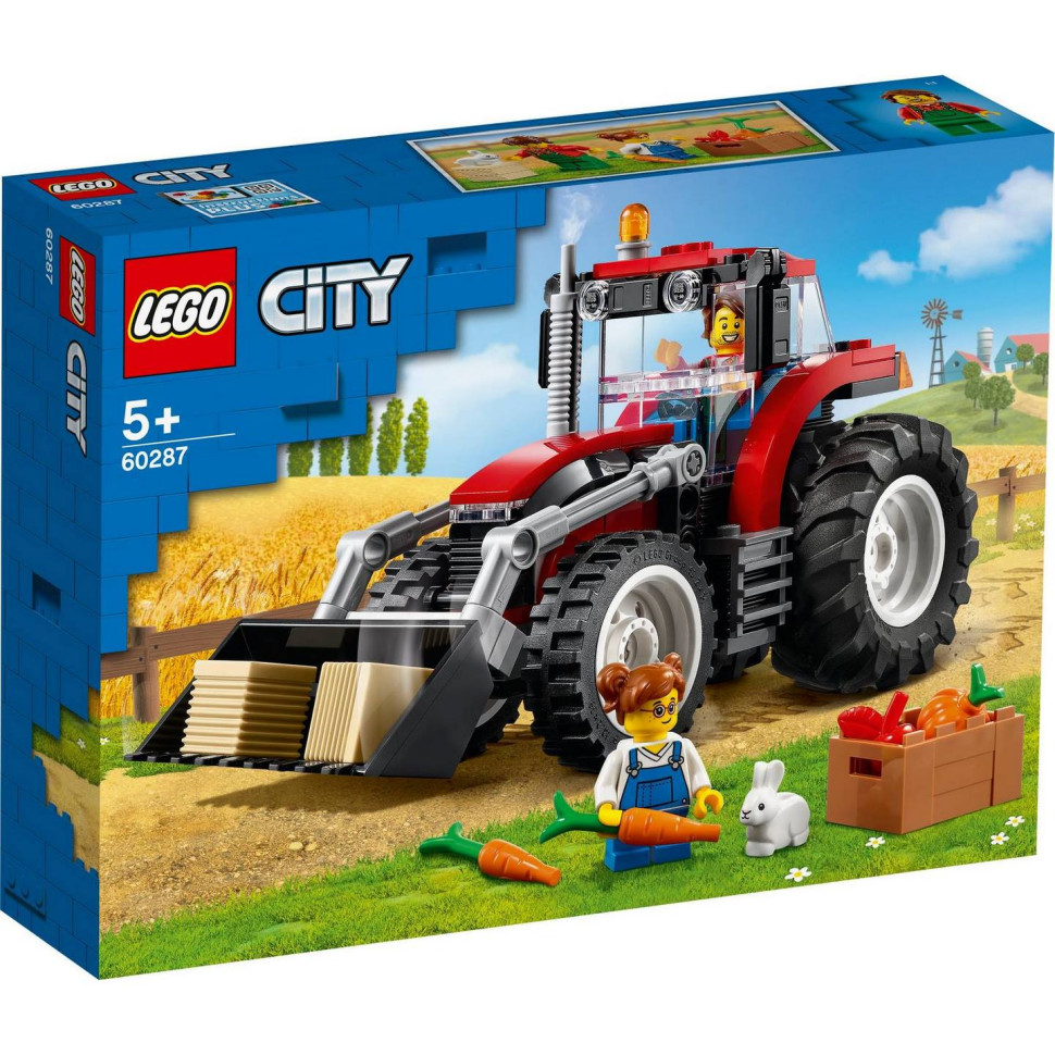Конструктор LEGO City Трактор 60287, 148 деталей