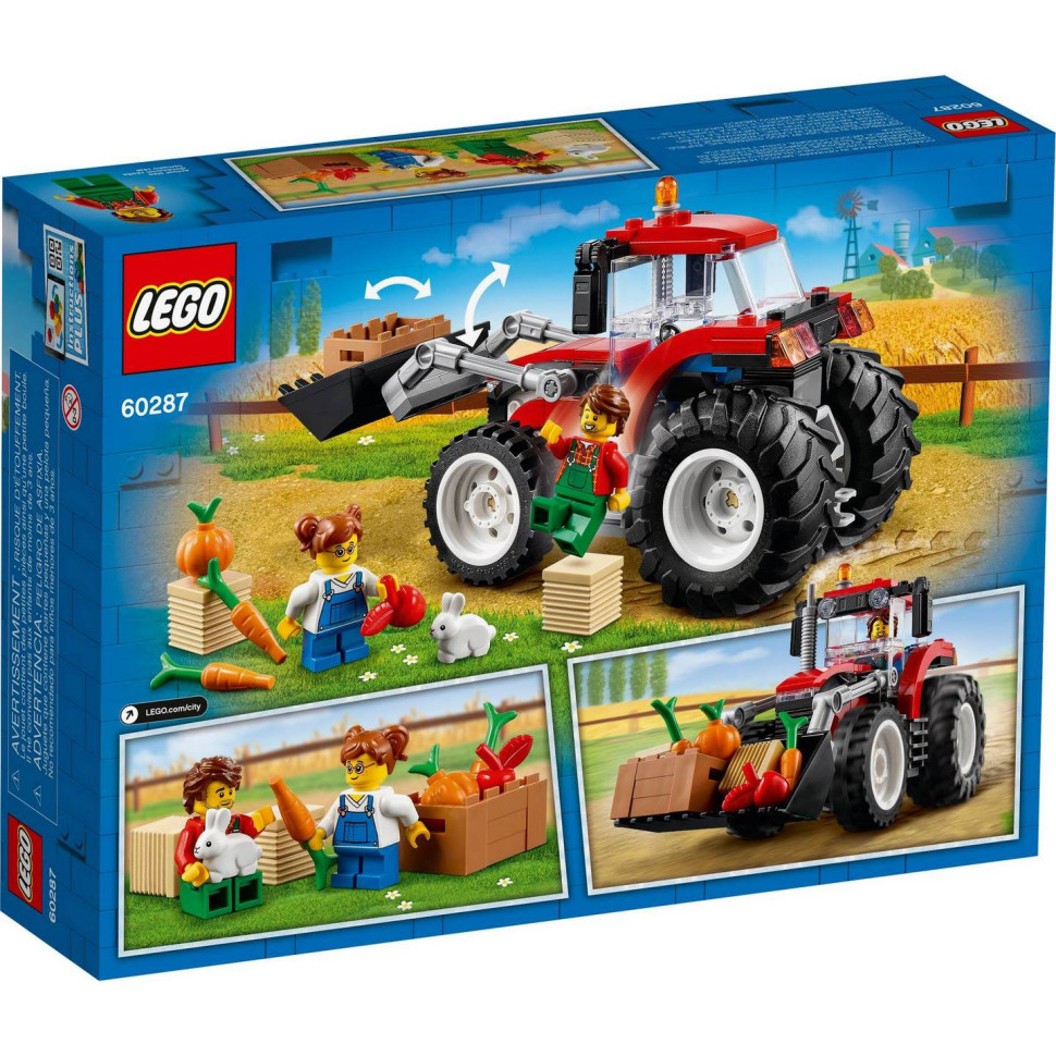 Конструктор LEGO City Трактор 60287, 148 деталей