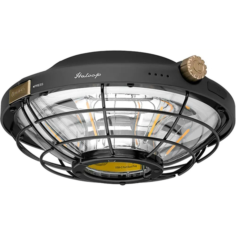 Фонарь кемпинговый Haloop Olight Haloop BK, черный 600 люмен