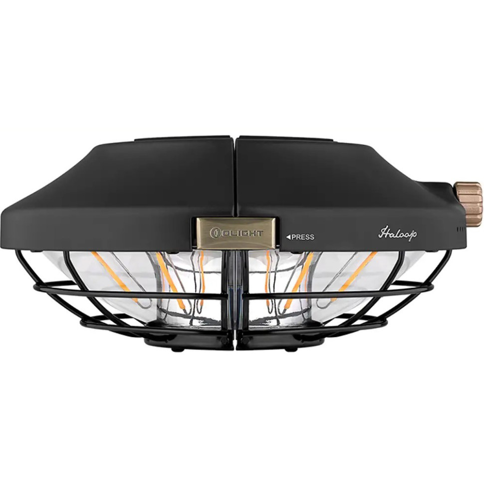 Фонарь кемпинговый Haloop Olight Haloop BK, черный 600 люмен
